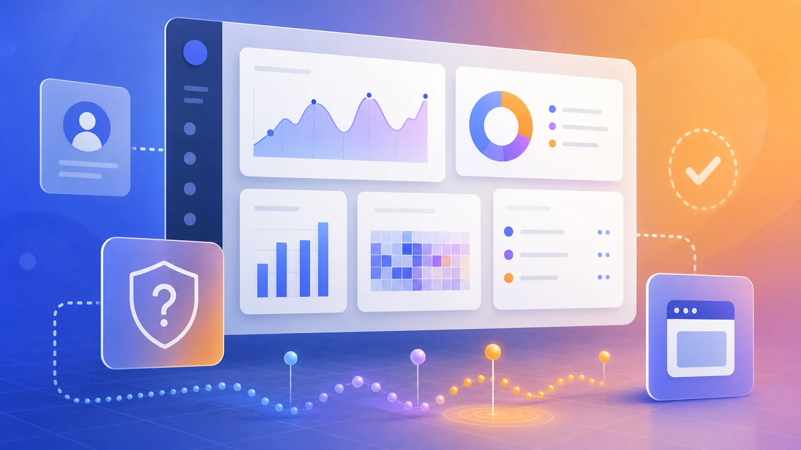 Logo Google Analytics 4, reconnaître l’outil sans valider les données